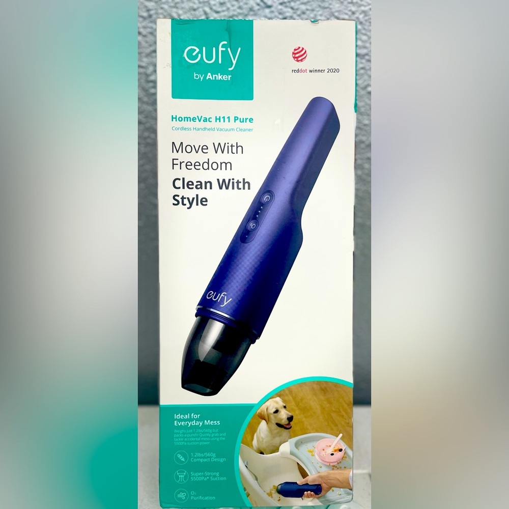 Eufy Anker Handheld Home Vacuum.